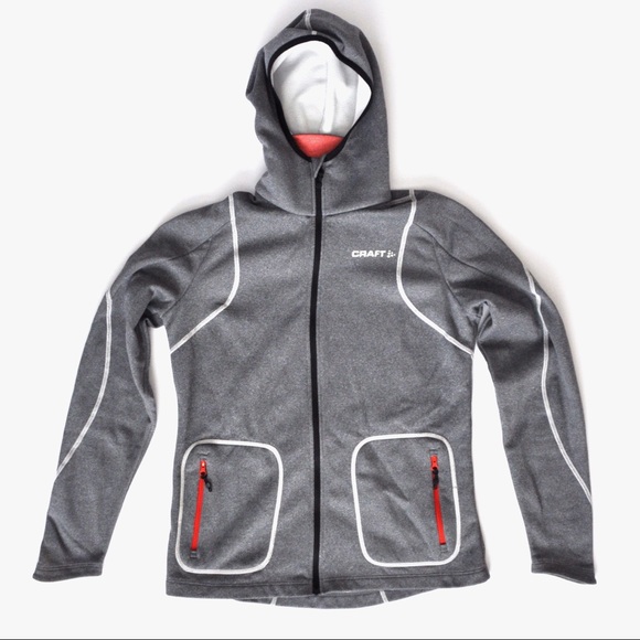 Craft Cycling Jacket Hoody Insulated Size Medium - Picture 1 of 6